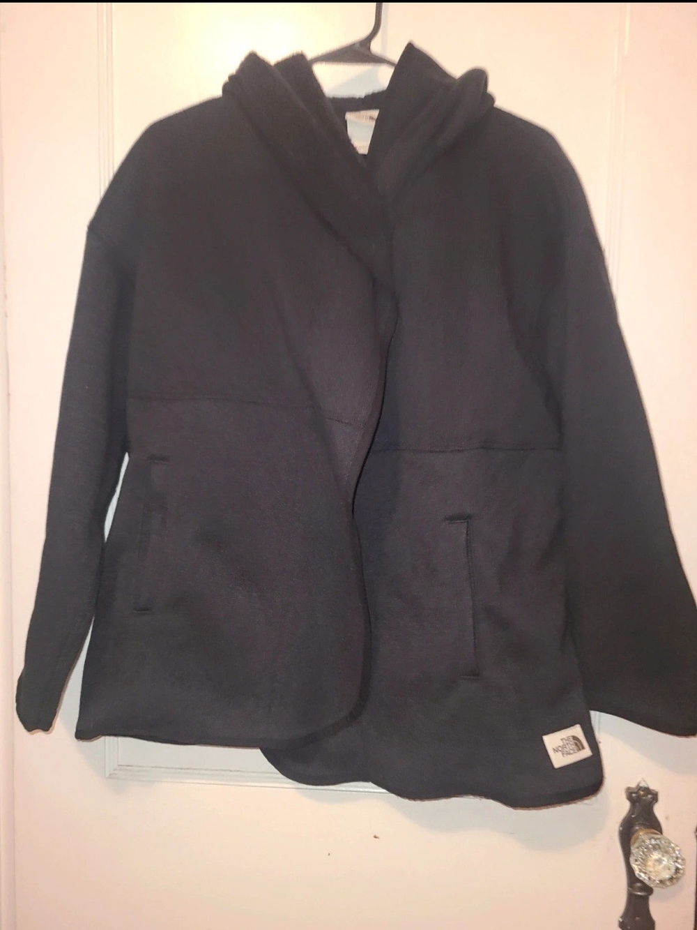 The North Face Women’s Black Hooded Teddy Jacket